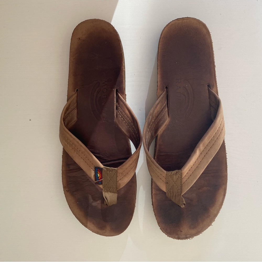 Rainbow sandals double stack arch